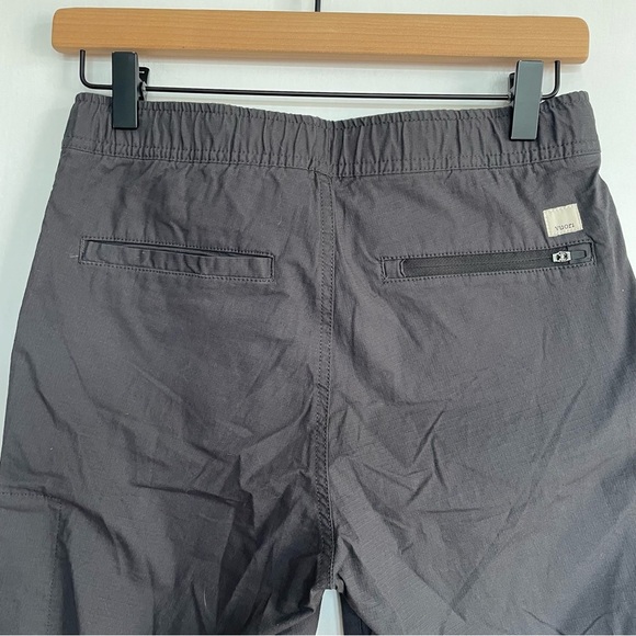 NWT Vuori Ripstop Pant Long Charcoal DuraTerra 2 way stretch Slim Fit Women’s XS - Picture 9 of 15